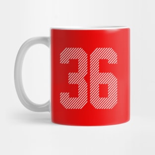 Iconic Number 36 Mug